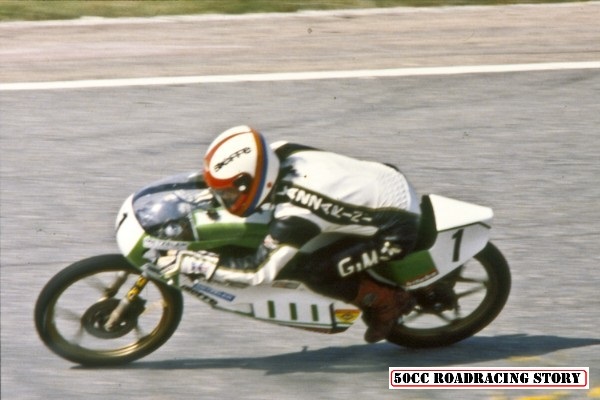 1980 50cc champion - Eugenio Lazzarini - Iprem (Van Veen Kreidler).