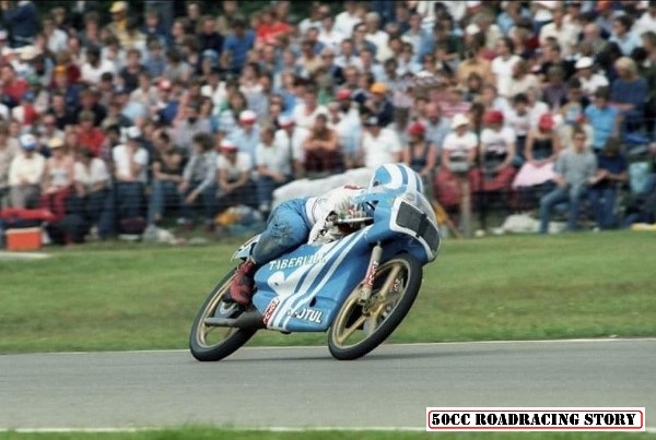 Ricardo Tormo securing a third place in Assen.